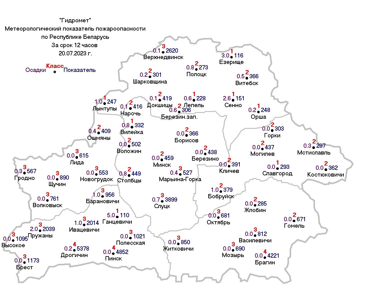 3-ий класс пожарной опасности