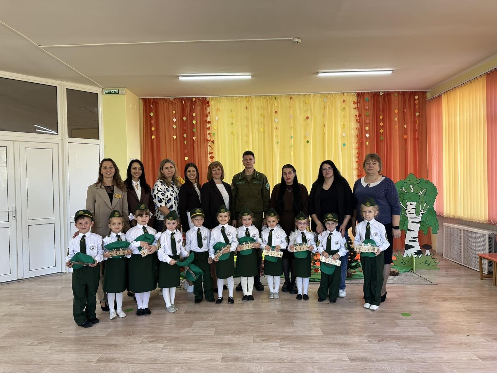 Новая смена в дошкольном лесничестве