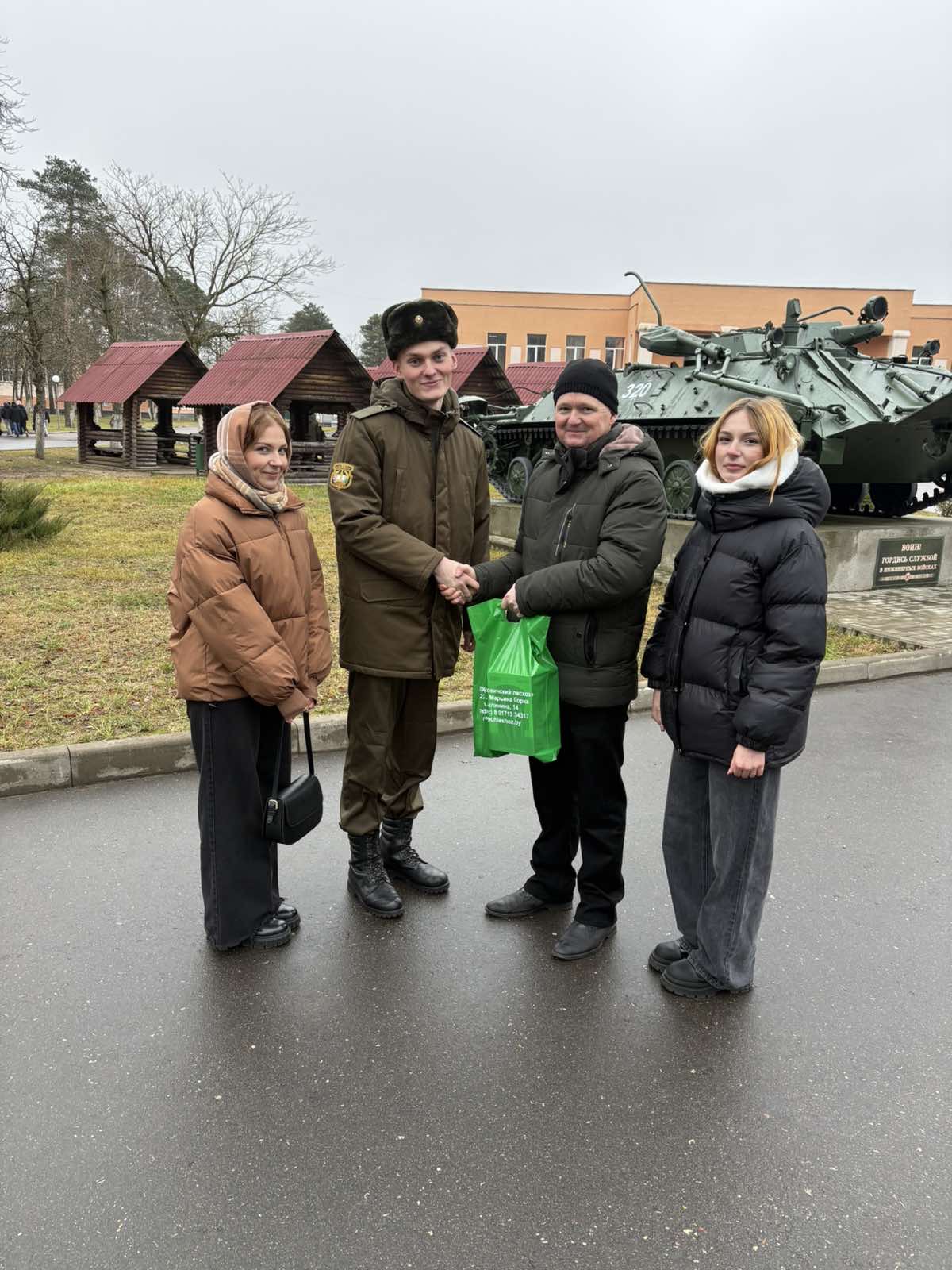 Дал присягу на верность Родине